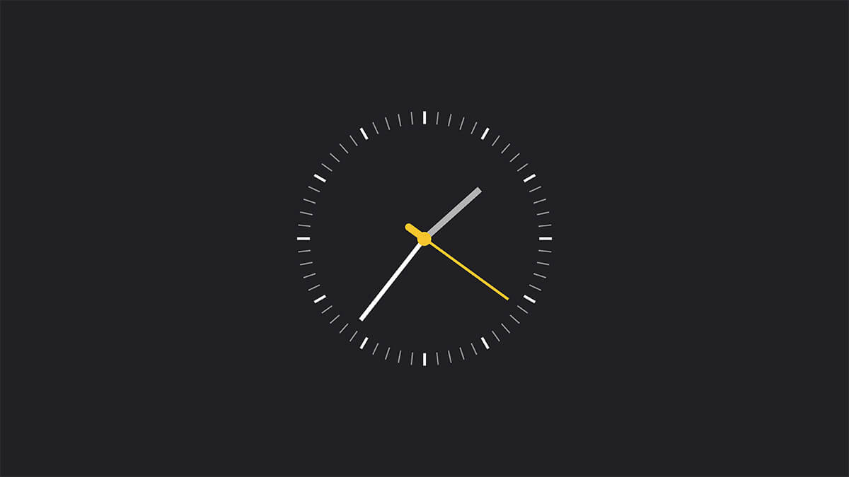 Mac App Screensaver Clock
